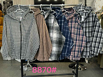 Рубашка Jjf 8870 pink - делук