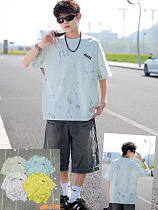 Футболка Chicwear 25X-7056 l.blue - делук