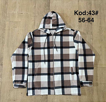 Рубашка Ayden A43 brown Рубашка Ayden A43 brown - делук