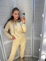 Костюм Спорт Dgmd 7037 beige - делук