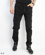 Джоггеры Basanjiu L33 grey - делук