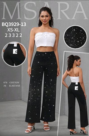 Джинсы Jeans Club BQ3929-13 black - делук