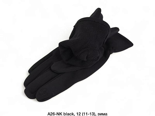 Перчатки Descarrilado A25NK black - делук