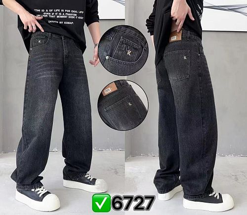 Джинсы God Baron 6727 black - делук