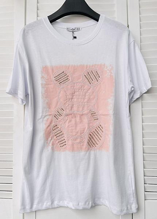 Футболка Karon 7013 white - делук