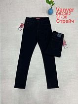 Джинсы Vanver D82062 black - делук