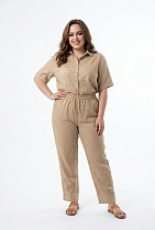 Штаны Sport Style 49048 beige - делук