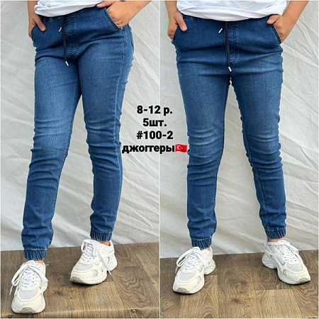 Джоггеры Amz 100-2 blue - делук