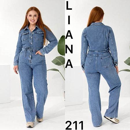 Комбинезон Liana Denim 211 l.blue - делук