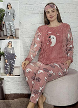 Пижама Estima 02160 l.grey - делук