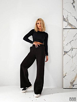 Штаны Спорт Loren 888 black - делук