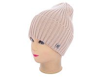 Шапка Angelica FN008-4 l.beige - делук