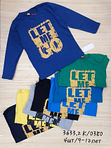 Свитер Miki Maki 3633-2K l.blue - делук