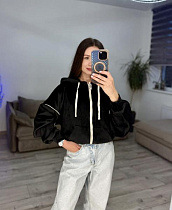 Кофта Спорт S.Style 51-2 black - делук