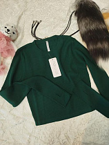 Топ Liza Brend 6548 green - делук