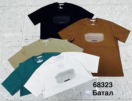 Футболка Minh 68323 white - делук