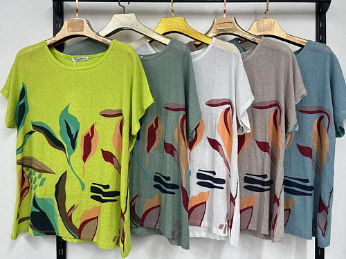 Футболка Dgmd 9594 l.green - делук