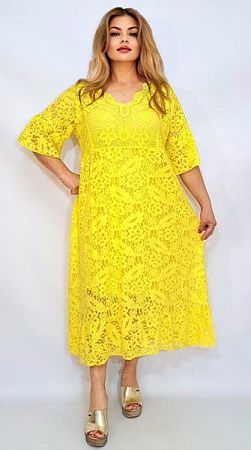 Платье Romeo Life RL500 yellow - делук