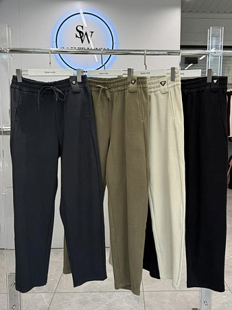 Штаны Спорт Saint Wish 6025 beige - делук