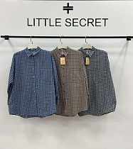 Рубашка Little Secret 3371 grey - делук