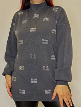 Свитер Kosta K8610 d.grey - делук