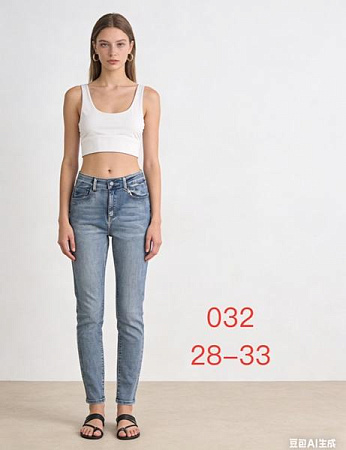 Джинсы Newjeans 032 l.blue - делук