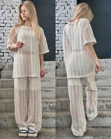 Костюм Karolina KR188 beige - делук