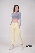 Штаны Спорт Mmc Clothes 6682 yellow - делук