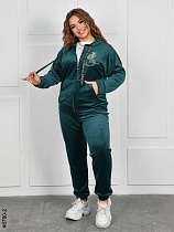 Костюм Спорт Odesaopt 8780-2 green - делук