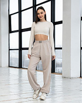 Штаны Спорт Azna Б70 beige - делук