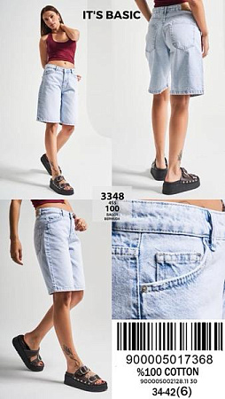 Шорты Ruxa 3348-4-100 l.blue - делук