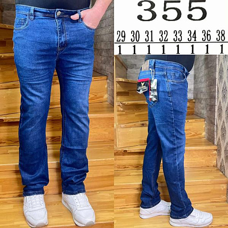 Джинсы God Baron 355 blue - делук