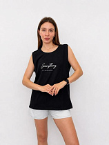 Майка Fsn 6577 black - делук