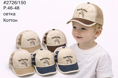 Кепка Dgmd 2726-150 mix - делук