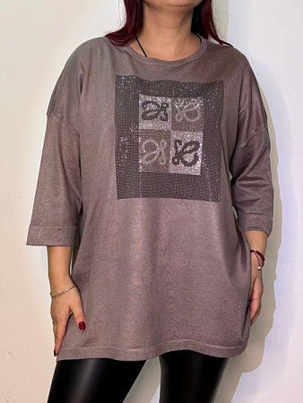 Туника Kosta 7725-48 brown - делук