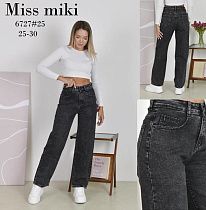 Джинсы Immei 6727 black - делук