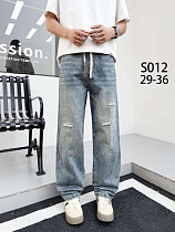 Джинсы Baron Jeans S012 l.blue - делук