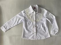 Рубашка No Brand 5614 white - делук