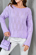 Свитер Lora LR578 lilac - делук