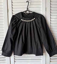 Блузка Delfinka 85052 black - делук
