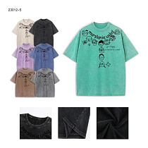 Футболка Ale-Ate 23012-5 l.grey - делук