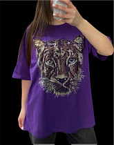 Футболка Elena&Vika 25101 purple - делук