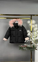 Куртка Delfinka W1802 black - делук