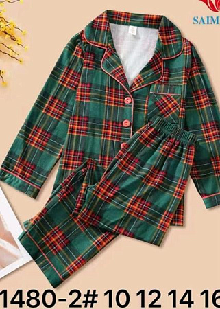 Пижама Estima 1480-2 green - делук