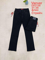 Джинсы Vanver D82138 black - делук