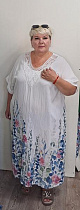 Платье Romeo Life RL1147 white - делук