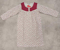 Ночнушка Samo 481 white-red - делук