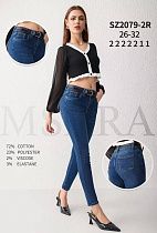 Джинсы Miss Kurry SZ2079-2R blue - делук