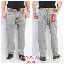 Джинсы God Baron 8884 l.grey - делук
