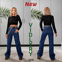 Джинсы Vidlyry 3316 blue - делук